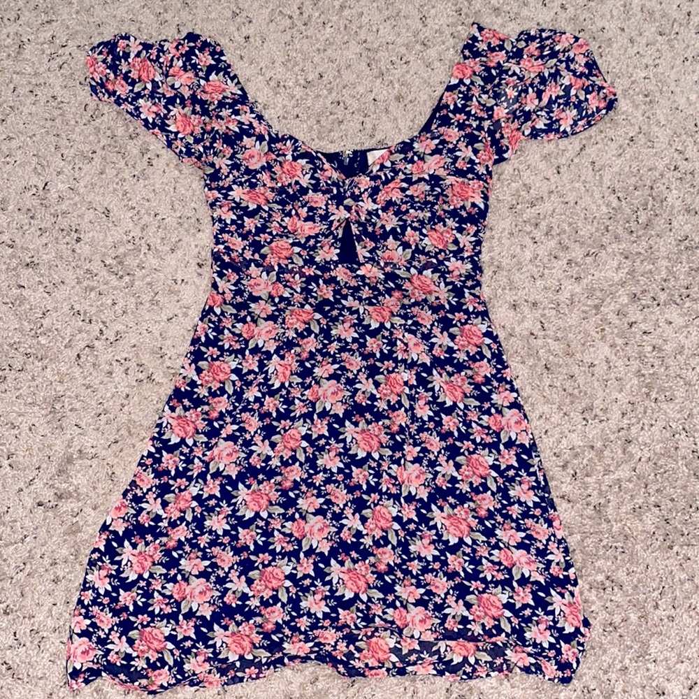 Altar’d State floral print mini dress